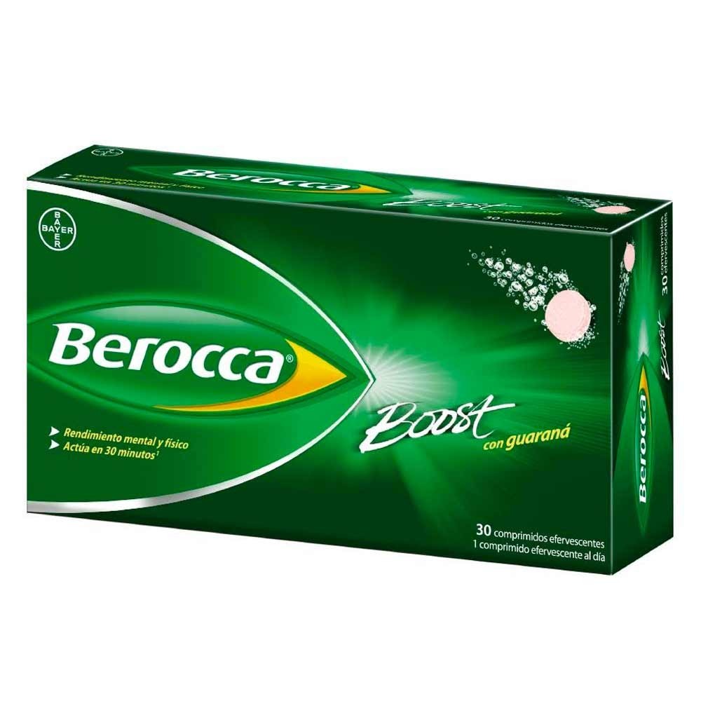 BEROCCA BOOST 30 COMP EFERVESCENTES