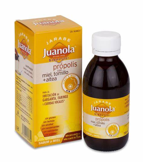 JUANOLA JARABE CLASICO CON PROPOLIS REGALIZ MIEL