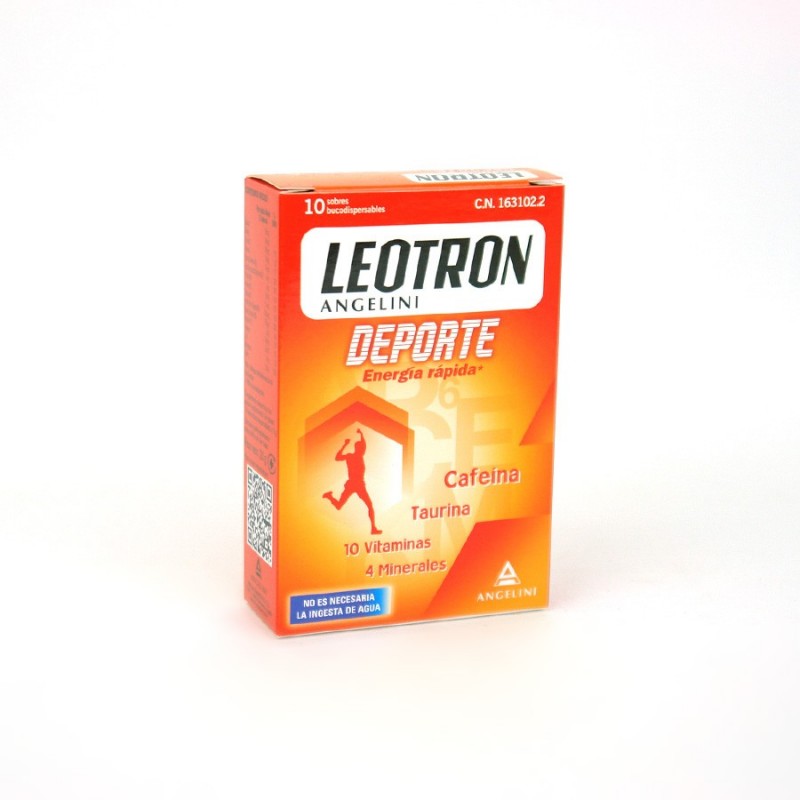 LEOTRON DEPORTE 10 SOBRES BUCODISPERSABLES