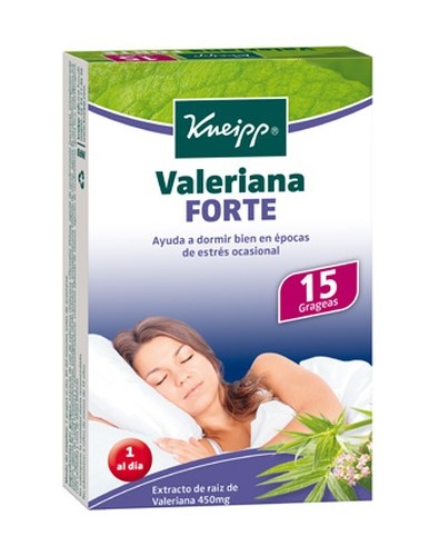 KNEIPP VALERIANA FORTE 15 GRAGEAS