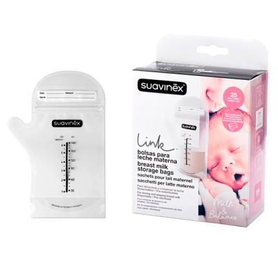 SUAVINEX BOLSAS ALMACENAJE LECHE MATERNA 25 BOLSAS