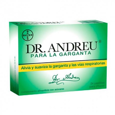 DR ANDREU PARA LA GARGANTA 24 PAST PARA CHUPAR