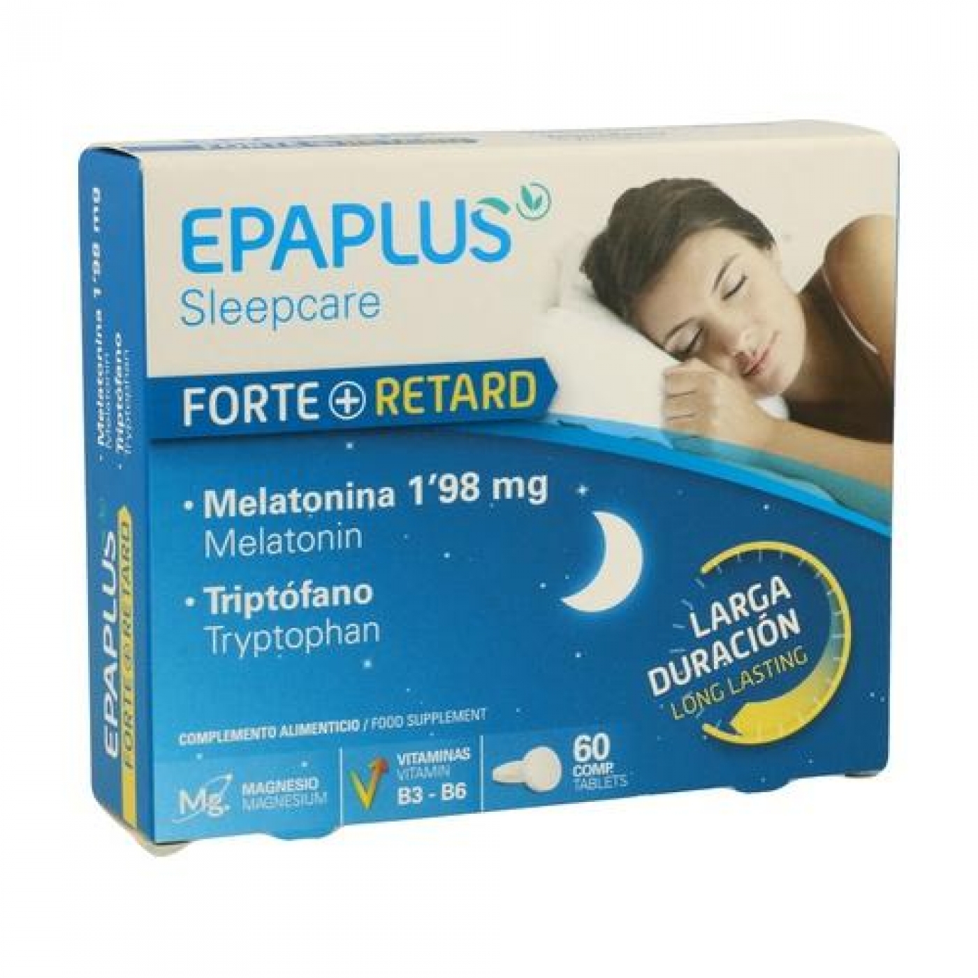EPAPLUS MELATONINA TRIPTOFANO FT RET 1.98MG 60C