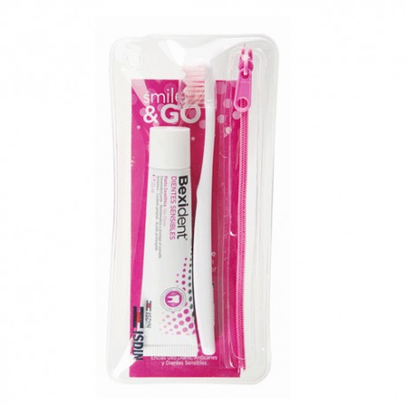 BEXIDENT SMILEGO DIENTES SENSIBLES KIT (CEPILLO + PASTA + NECESER)