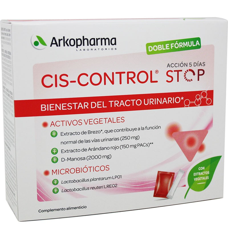 CRANBEROLA CISCONTROL STOP 10 SOBRES 4 G + 5 STICKS 1,5 G