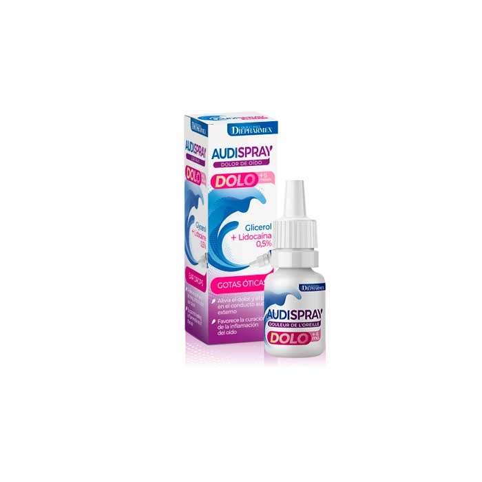 AUDISPRAY DOLO GOTAS OTICAS 7G