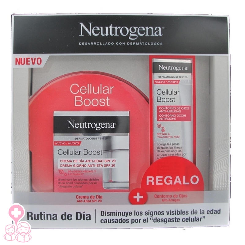 NEUTROGENA PACK CELLULAR BOOST CREMA DIA + CONTORNO