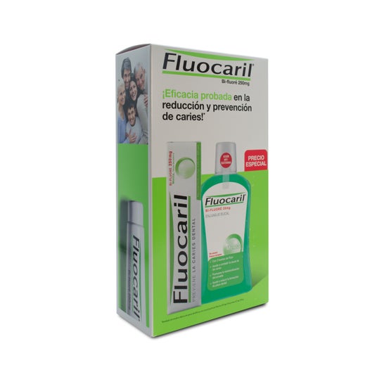 FLUOCARIL PACK PASTA 125ML + COLUTORIO 500ML