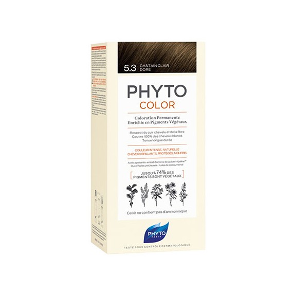 PHYTOCOLOR 5,3 CASTAO CLARO DORADO
