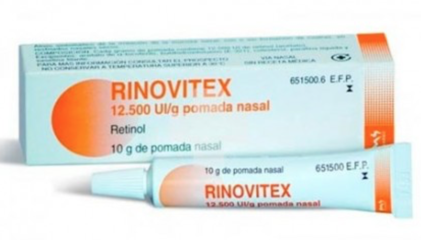 RINOVITEX 12.500 UI/g POMADA NASAL 1 TUBO 10 g