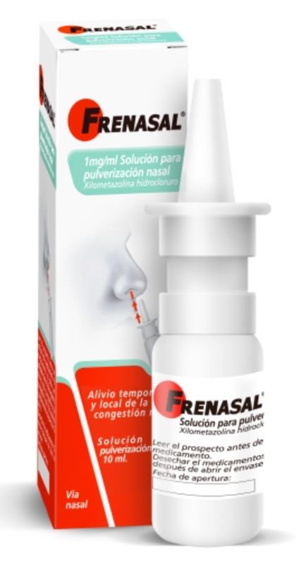 FRENASAL 1 mg/ml SOLUCION PARA PULVERIZACION NASAL 1 FRASCO 10 ml