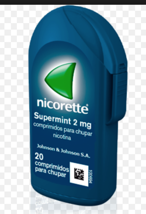 NICORETTE SUPERMINT EFG 2 MG 20 COMPRIMIDOS PARA CHUPAR