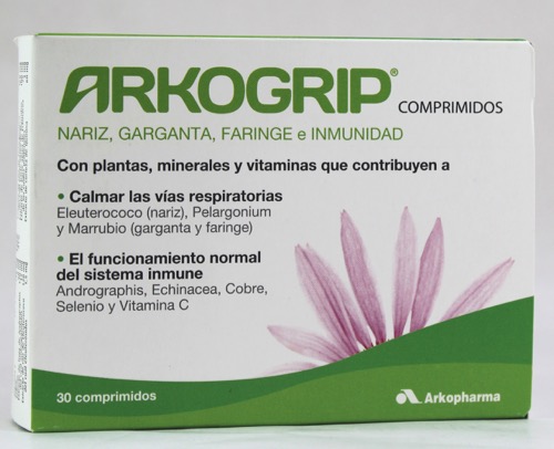 ARKOGRIP 30 COMPRIMIDOS