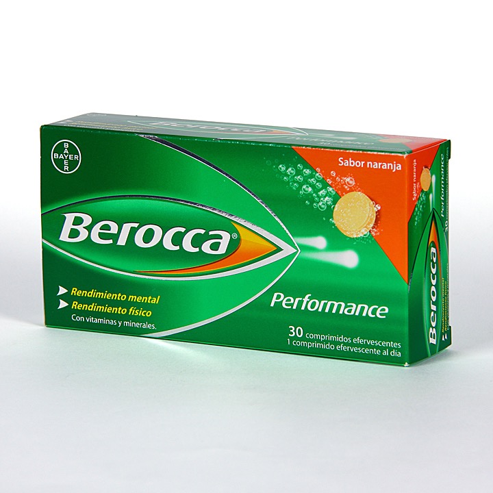 BEROCCA PERFORMANCE NARANJA 30 COMP EFERV