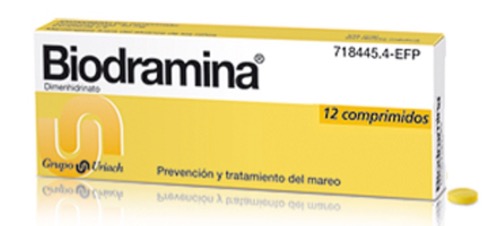 BIODRAMINA 50 MG 12 COMPRIMIDOS