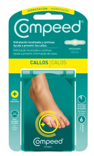 COMPEED CALLOS TTO MEDIANOS 6 U ++