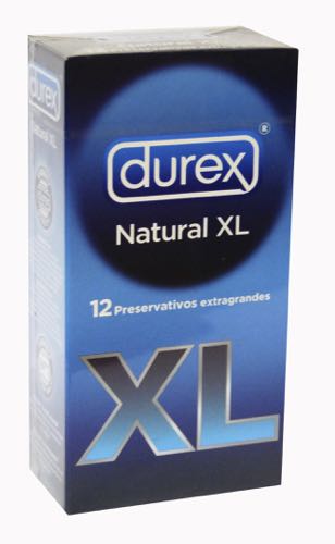 Condones Durex naturales xl 12 uds - Condones Mix
