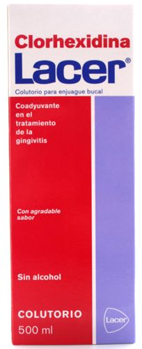 LACER CLORHEXIDINA COLUTORIO 500ML