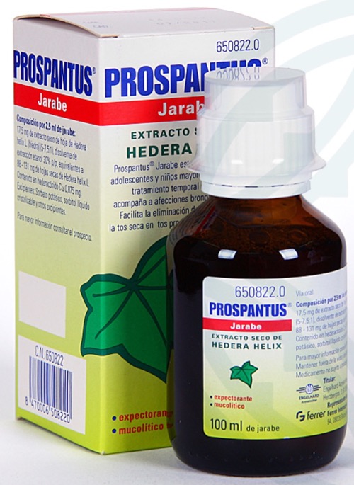 PROSPANTUS JARABE, 1 frasco de 100 ml