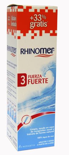 Rhinomer® fuerza 3 fuerte limpieza nasal 180 ml