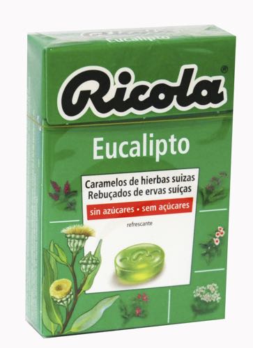 RICOLA CARAMELOS EUCALIPTUS S/AZ 50G