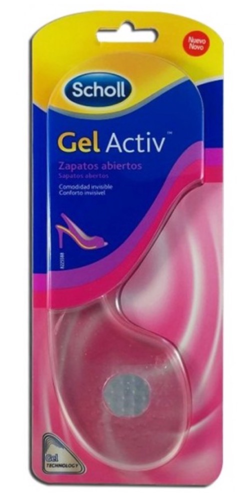 SCHOLL PLANTILLA GEL ACTIV ZAPATO ABIERTO