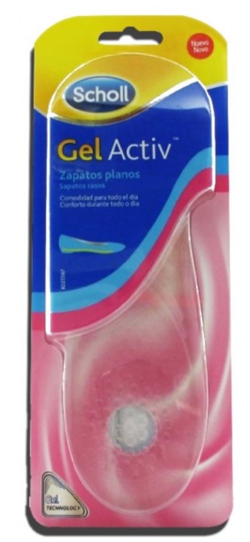 SCHOLL PLANTILLA GEL ACTIV ZAPATO PLANO