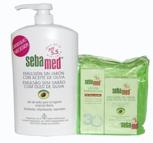 SEBAMED EMULSION SIN JABON CON OLIVA 1000 ML