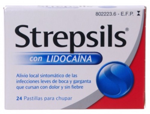 STREPSILS 24 PASTILLAS PARA CHUPAR FRESA