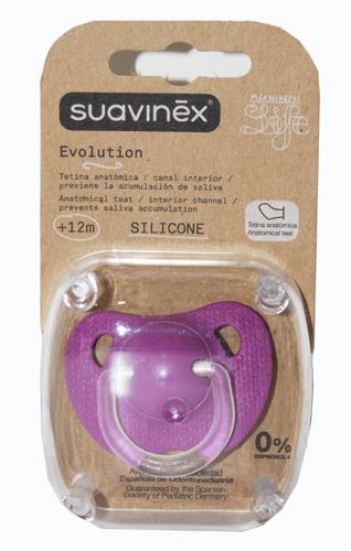 Chupetes: Suavinex Chupete Evolution Silicona +6m