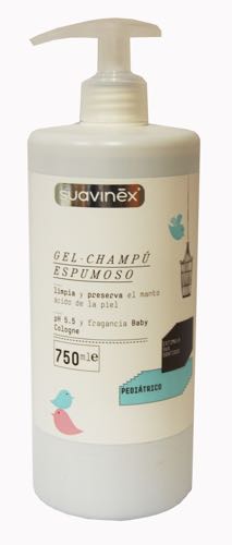 SUAVINEX PEDIATRIC GEL CHAMPU ESPUMOSO 750 ML