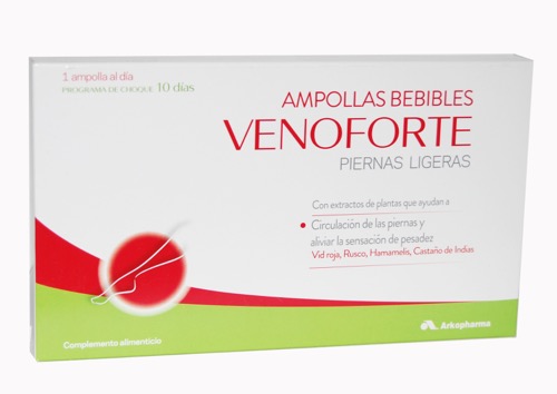 VENOFORTE PIERNAS LIGERAS AMP BEBIBLES 10 AMP BE
