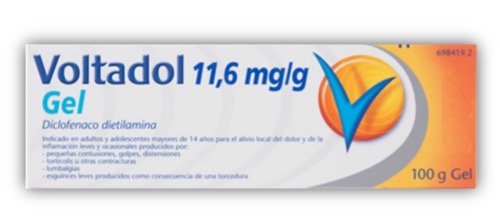 VOLTADOL 11,6 MG/G GEL CUTANEO 1 TUBO 100 G